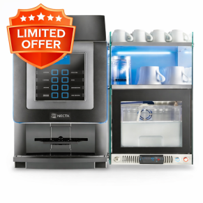 ماكينة قهوة نكتا كورينتو برايم مع مبرد حليب