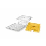 Cambro Camwear 1/6 Size Clear Polycarbonate Food Pan