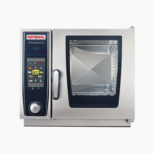 RATIONAL ELECTRIC COMBI OVEN XS 6 TRAYS. (USED) Commercial Kitchen