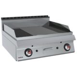 OFFCAR TABLE TOP 1/3 RIBBED GAS FRY TOP (70TFGLR)