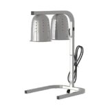 COMMERCIAL DUAL FOOD HEAT LAMP SILVER (DL2112-S)