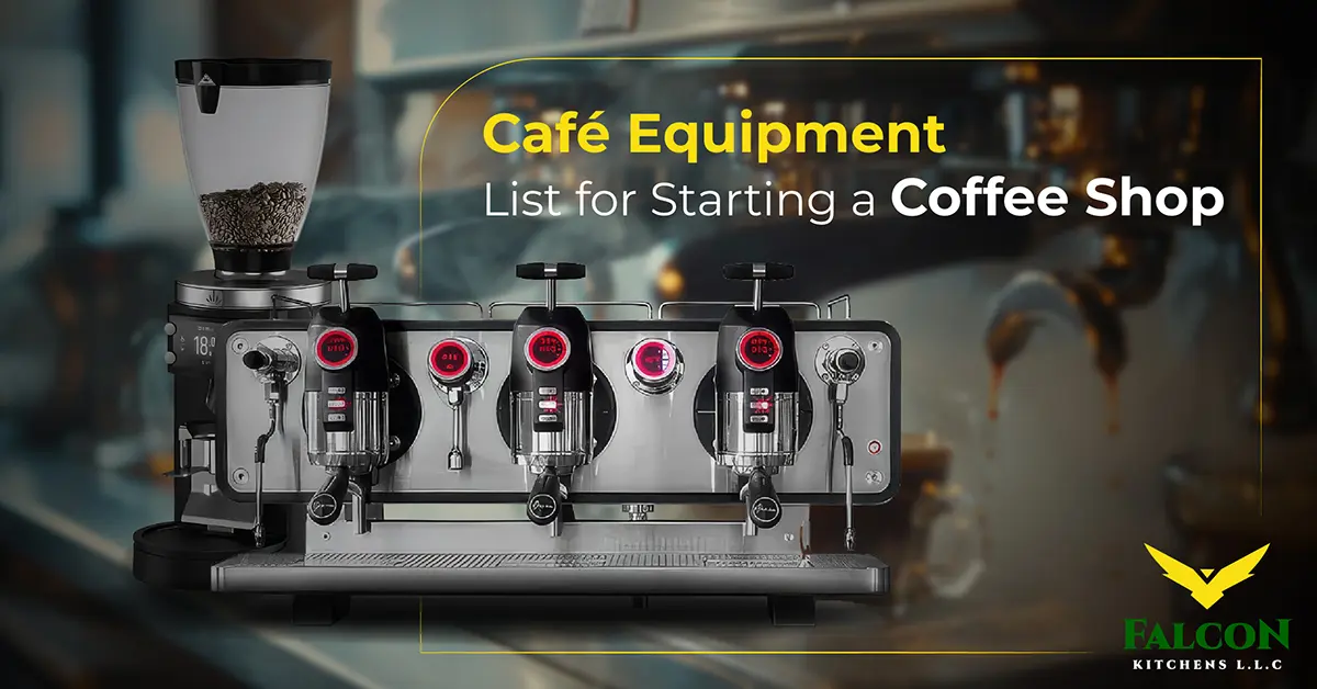 Café Equipment List for Starting a Coffee Shop