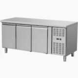 STAINLESS STEEL 3-DOOR COUNTER CHILLER